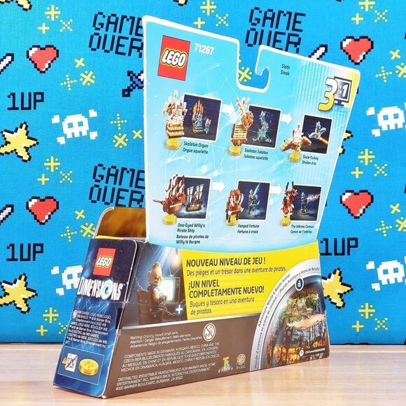 LEGO Dimensions The Goonies Level Pack #71267 2017 Sloth Minifigure Pirate Ship - Picture 5 of 12